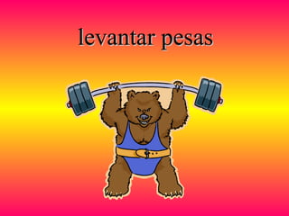 levantar pesaslevantar pesas
 