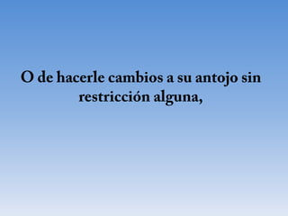 Los Derechos De Autor