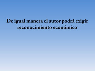 Los Derechos De Autor