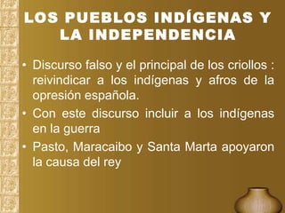 Los derechos de los pueblos indigenas en colombia | PPTX