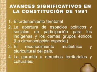 Los derechos de los pueblos indigenas en colombia | PPTX