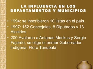 Los derechos de los pueblos indigenas en colombia | PPTX