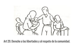 Art 29. Derecho a las libertades y al respeto de la comunidad.
 