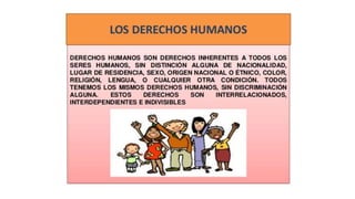 Los derechos humanos- Primaria