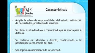 Los derechos humanos tre generaciones