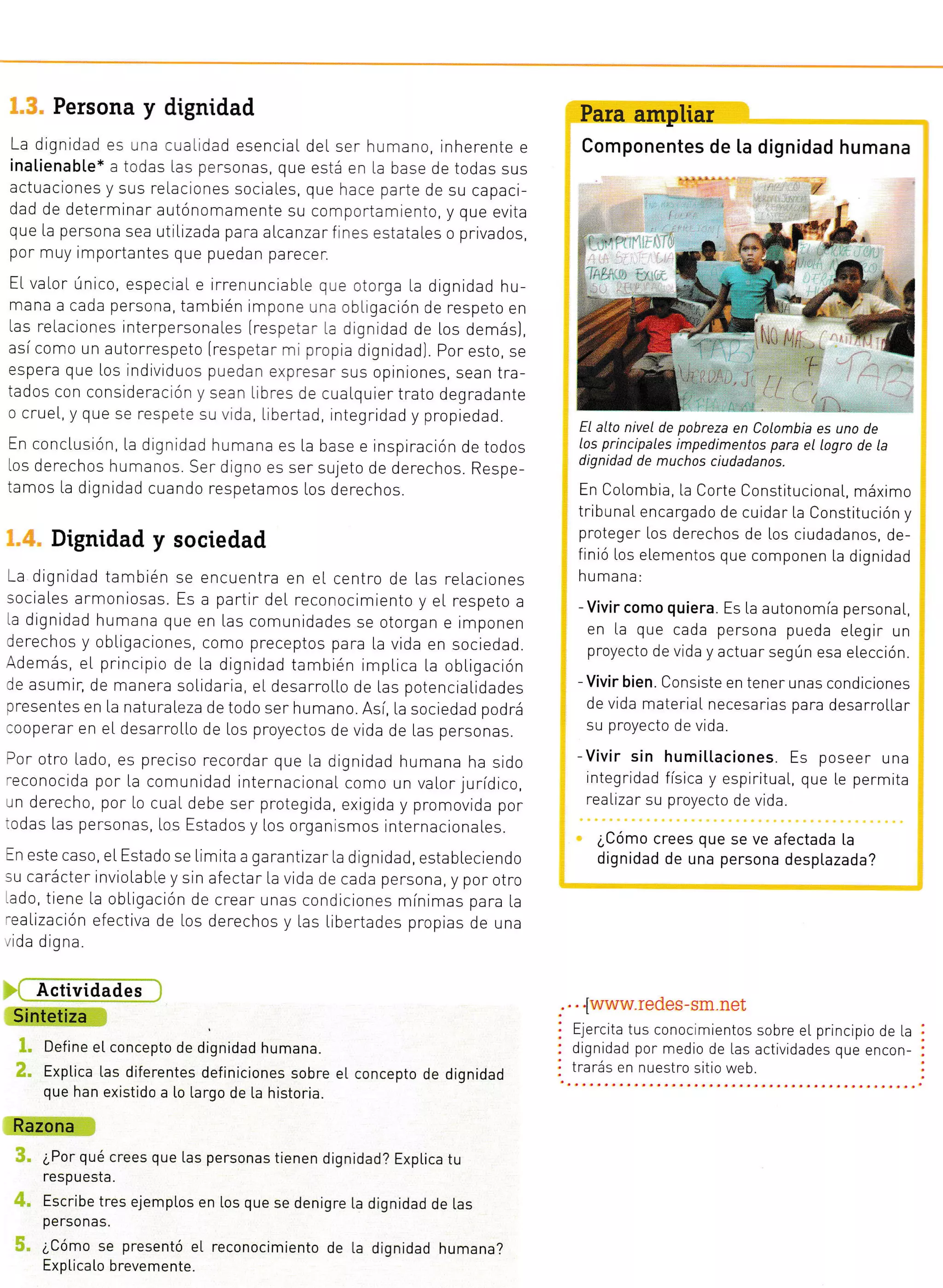 Los Derechos Humanos y la Dignidad Humana | PDF