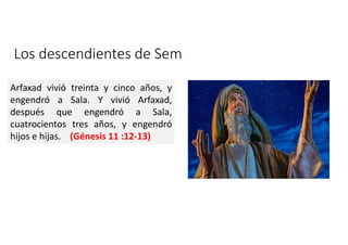 Los descendientes de Sem