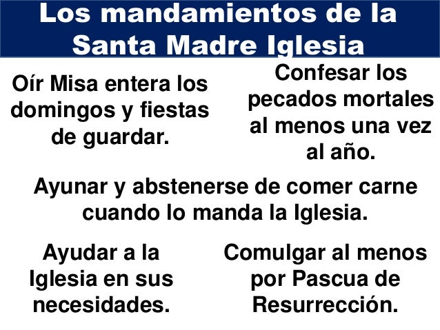 Los diez mandamientos