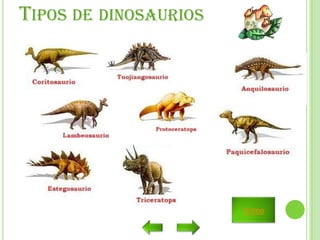 TIPOS DE DINOSAURIOS

Home

 