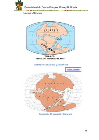 Escuela Modelo Devon-Campos, Chen y Di Grezia
66
Laurasia y Gonwana
Ilustración 52 Laurasia y Gondwana
Ilustración 53 Laurasia y Gonwana
Volver al texto
 