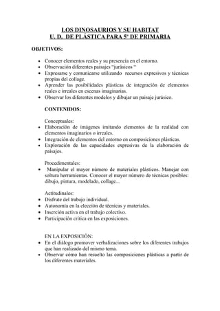 Los dinosaurios y su habitat(11177)