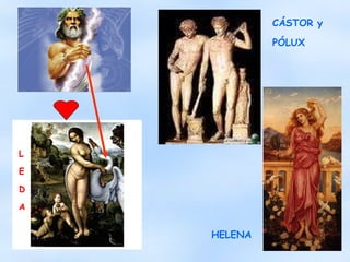L E D A HELENA CÁSTOR y PÓLUX 