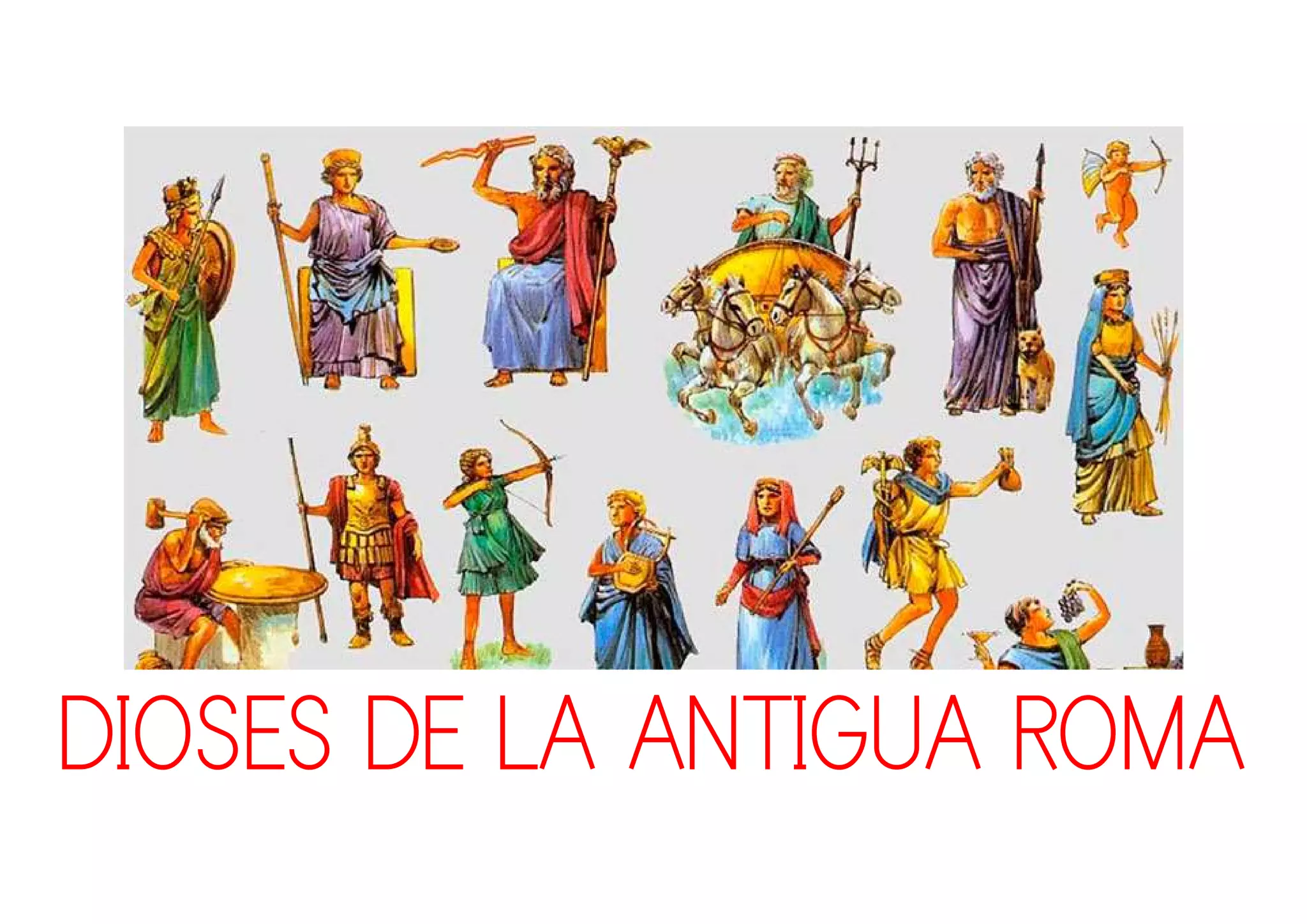 Dioses De La Antigua Roma Y