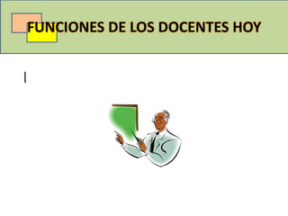 FUNCIONES DE LOS DOCENTES HOY


|
 