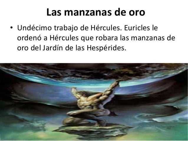 Resultado de imagen para hercules manzanas de oro