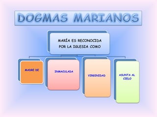 MADRE DE DIOS INMACULADA CONCEPCIÓN   VIRGINIDAD PERPETUA ASUNTA AL  CIELO 