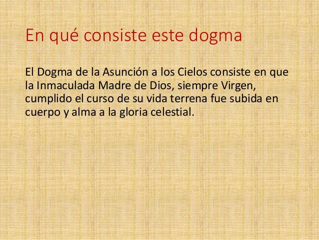 Los Dogmas y las Doctrinas Marianas