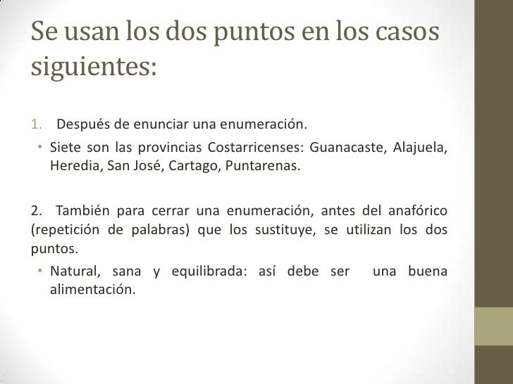 Los dos puntos y el Dequeísmo