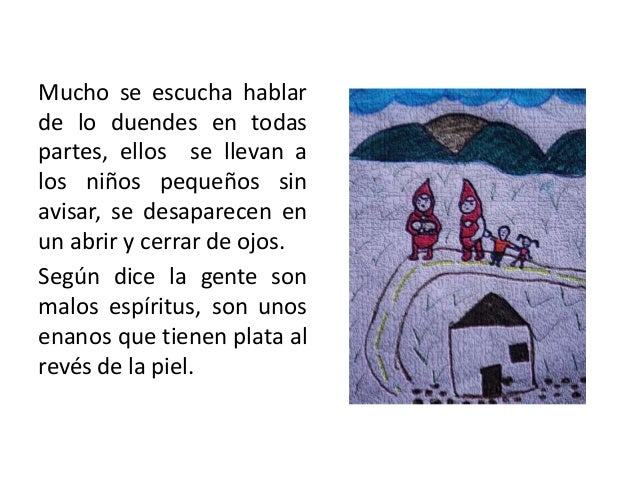 Los duendes roba niños.