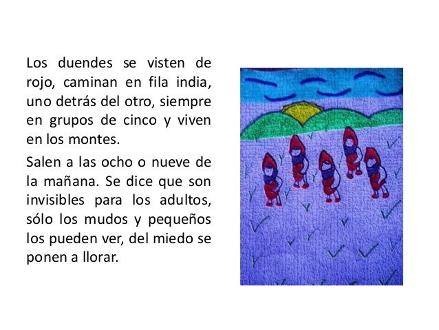 Los duendes roba niños.