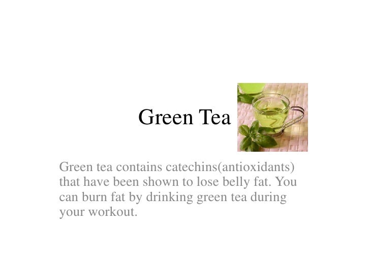 Burn Belly Fat Green Tea JS Photography