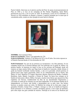 Los Edecanes Del Libertador