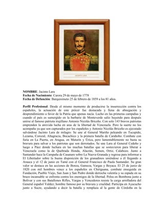 Los Edecanes Del Libertador