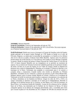 Los Edecanes Del Libertador