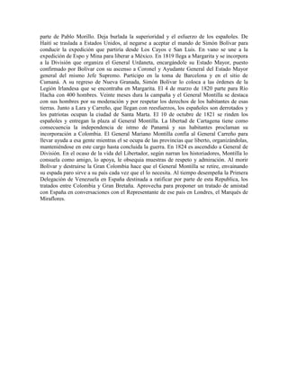 Los Edecanes Del Libertador