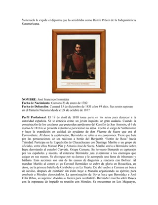 Los Edecanes Del Libertador