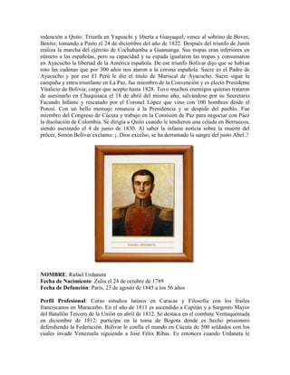 Los Edecanes Del Libertador