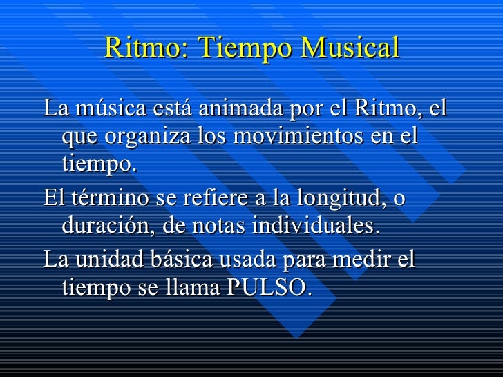 Los Elementos De La MúSica