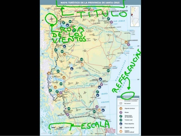 Los elementos de los mapas