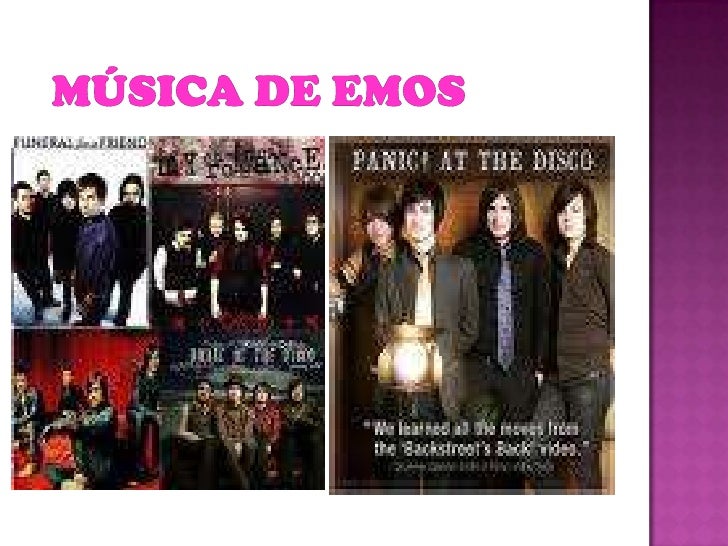 Que Tipo De Musica Escuchan Los Emos
