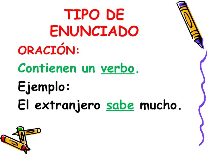 Los Enunciados