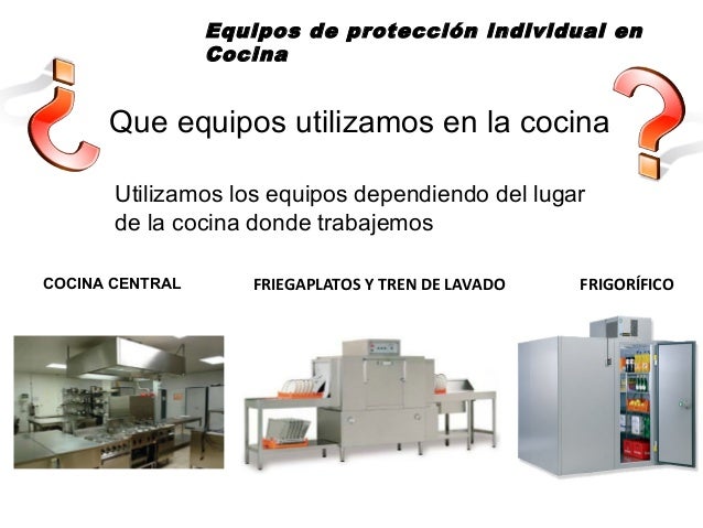 Equipos de Protección Individual en una cocina para alumnos de PQPI