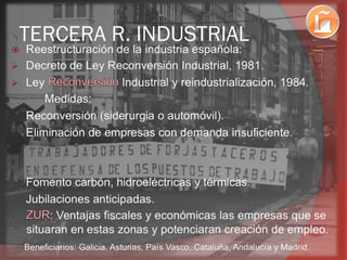 TERCERA R. INDUSTRIAL
 