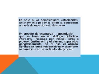 Comparativa con la educación presencialVíctor M Rodríguez Siles