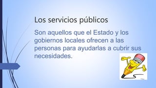 Los espacios y servicios de la comunidad | PPTX