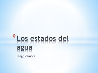 Diego Zamora
*
 