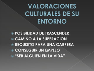 LOS ESTUDIANTES EN LA ESCUELA SECUNDARIALOS ESTUDIANTES FRENTE A LA ESCUELA