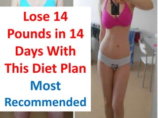 Lose 14
Pounds in 14
Days With
This Diet Plan
Most
Recommended
 