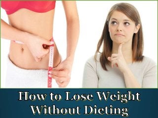 How to Lose Weight Without Dieting | Donovan Martin From Detroit Michigan