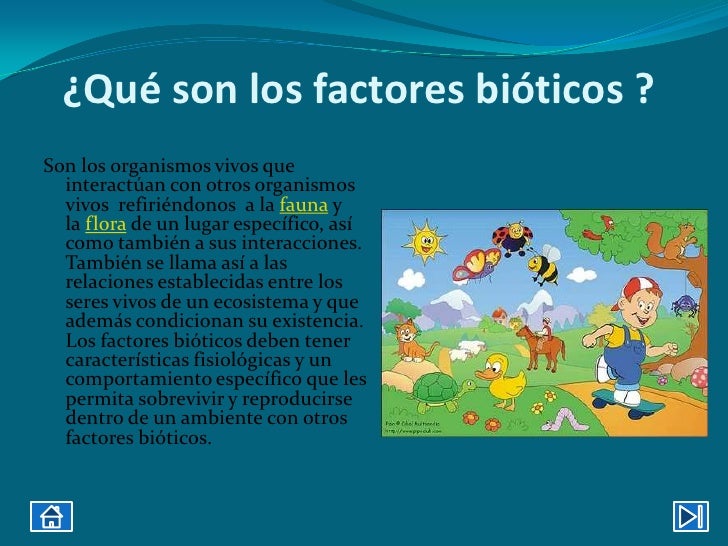 Los factores bióticos y abióticos y su influencia 1