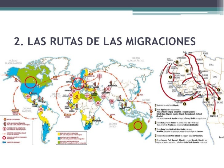 LOS FENÓMENOS MIGRATORIOS