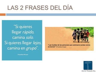 LAS 2 FRASES DEL DÍA
 