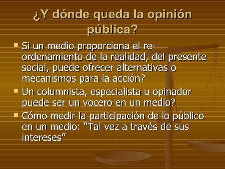 Los géneros de opinión periodísticos