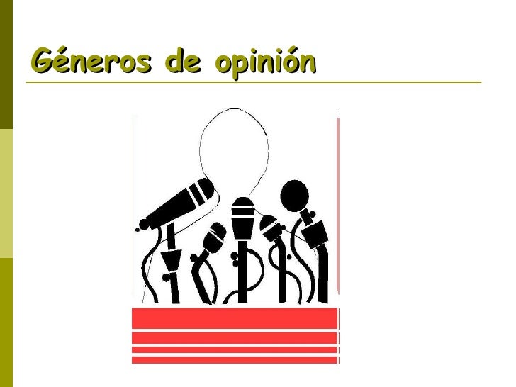 Los géneros periodísticos