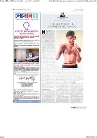 Kiosko y Más - El Diario Montañés - 1 ago. 2014 - Page #52 http://lector.kioskoymas.com/epaper/services/OnlinePrintHandler.ashx?...
1 de 1 01/08/2014 8:48
 