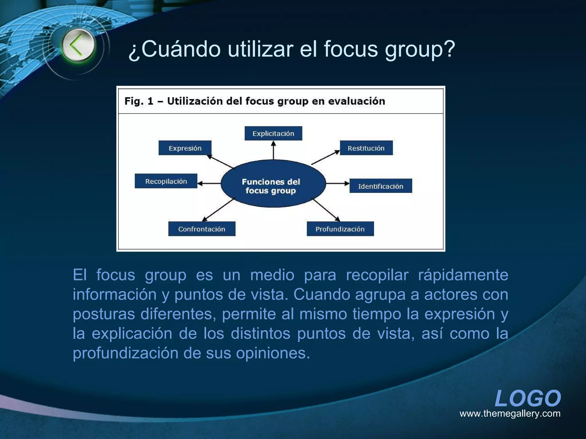 Los Grupos De DiscusióN O Focus Group | PPT